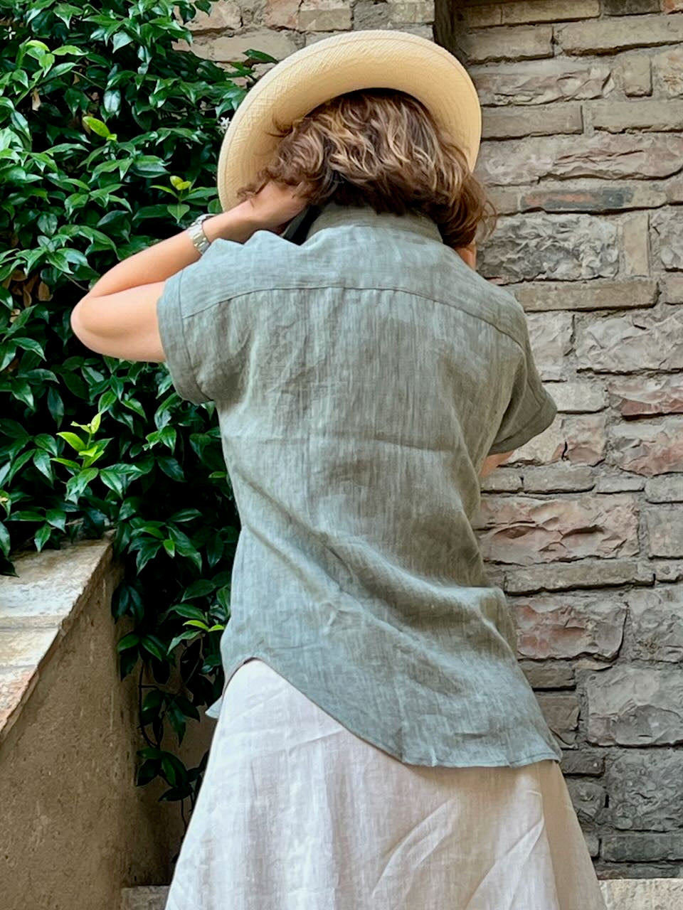 Camicia Nodo 100% lino