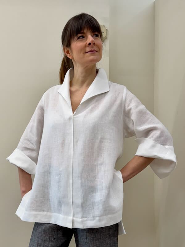 Blusa collo Sciallato