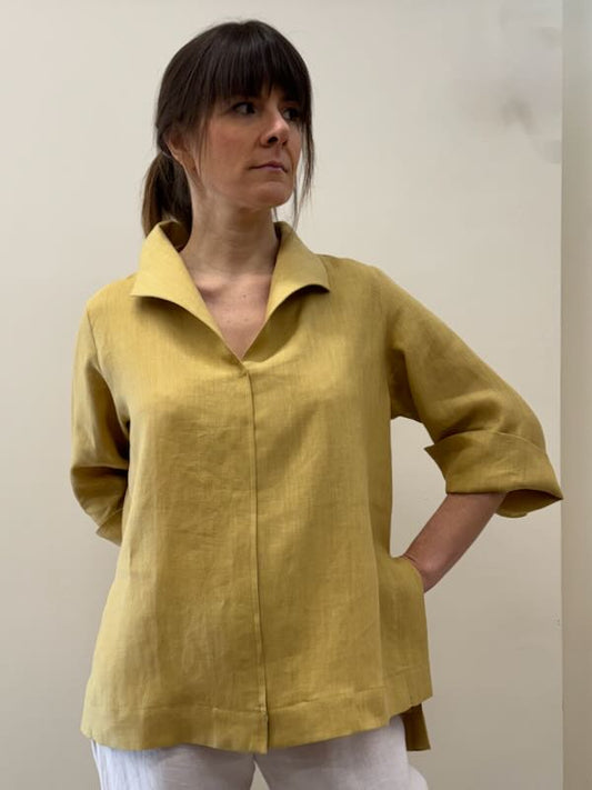 Blusa collo Sciallato