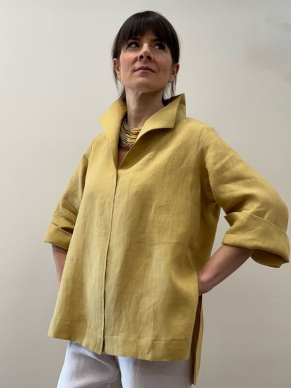Blusa collo Sciallato