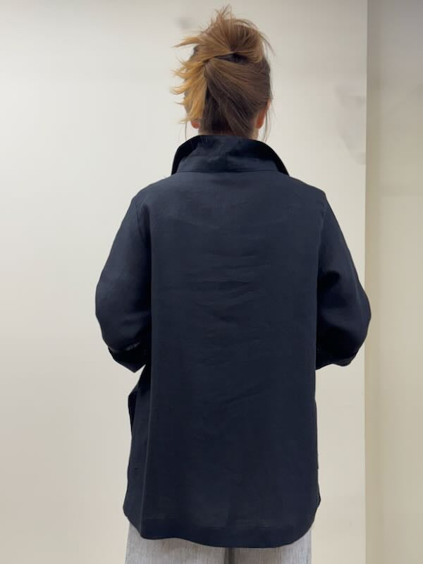 Blusa collo Sciallato