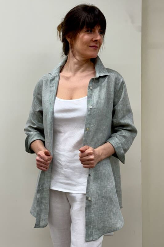 Camicia Gaia 100% lino