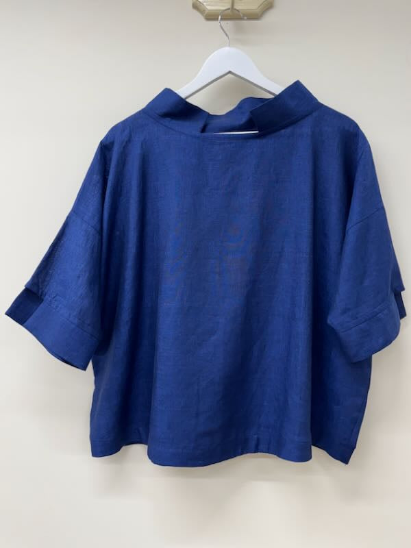 100% Linen Foligno blouse