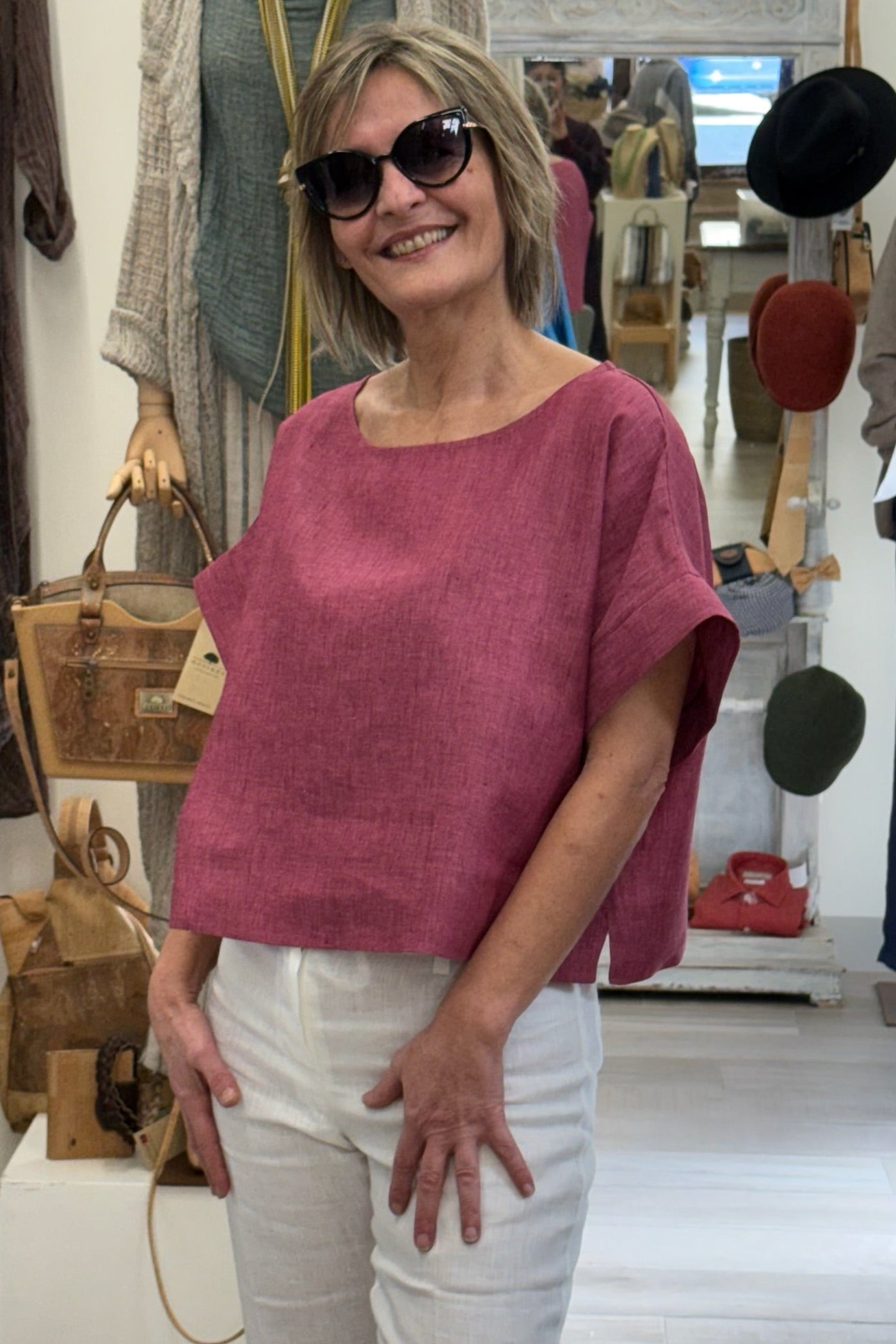 Blusa Ruth 100% Lino