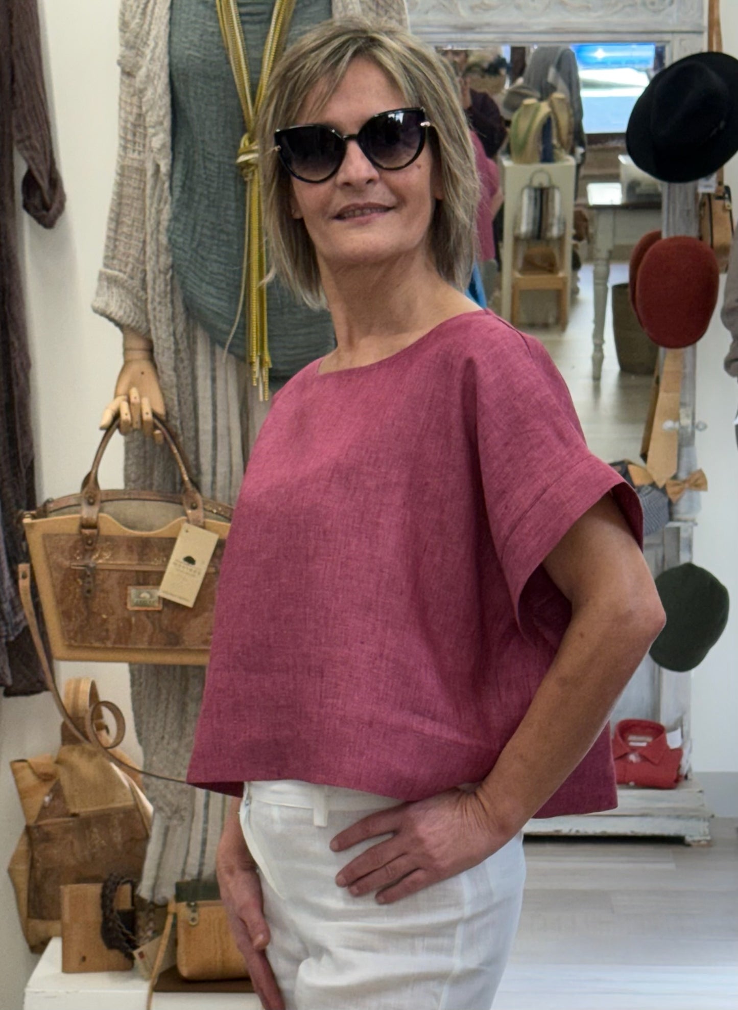 Blusa Ruth 100% Lino