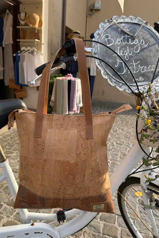 Shopping bag in sughero