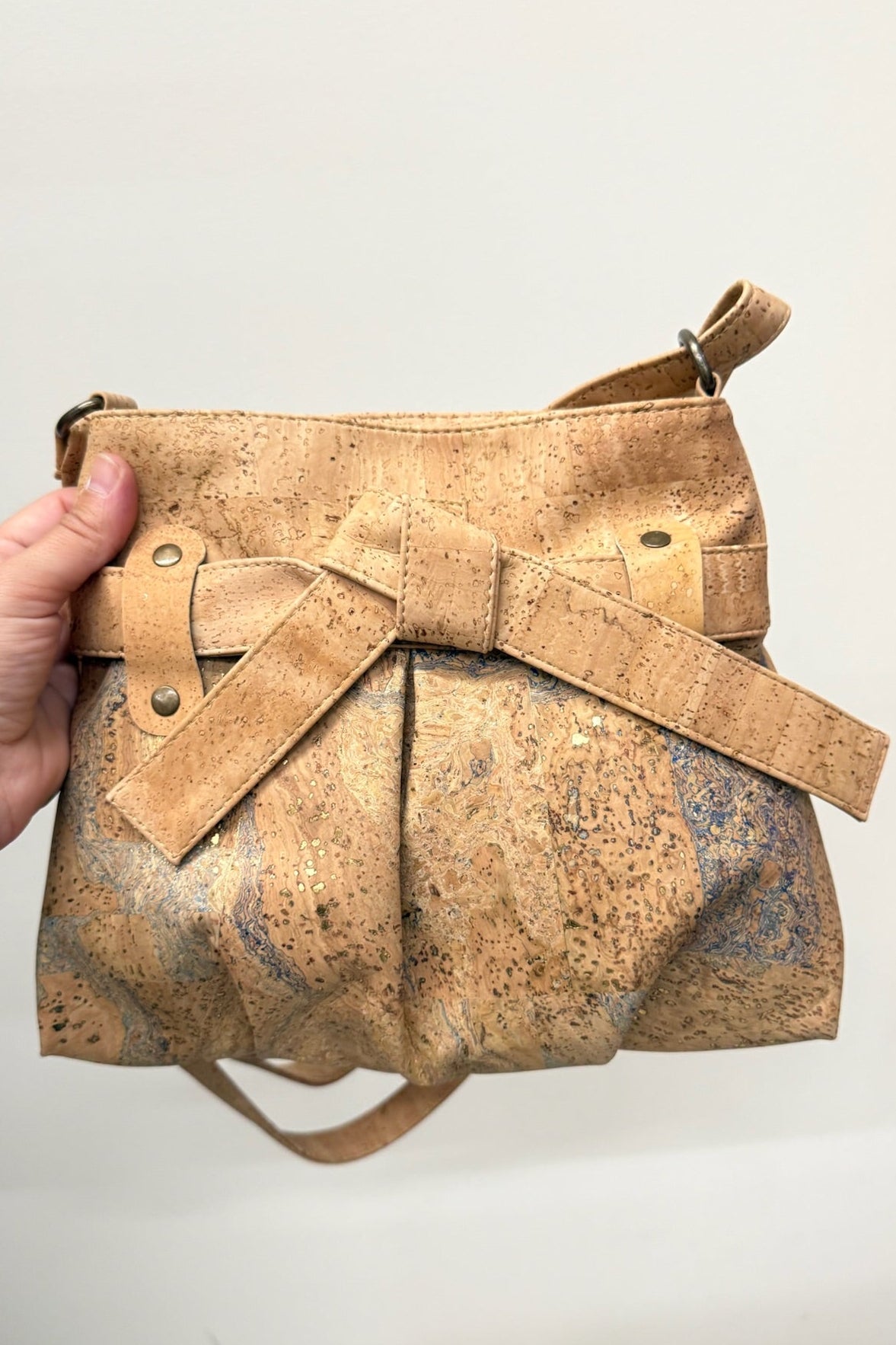 Borsa fiocco in sughero
