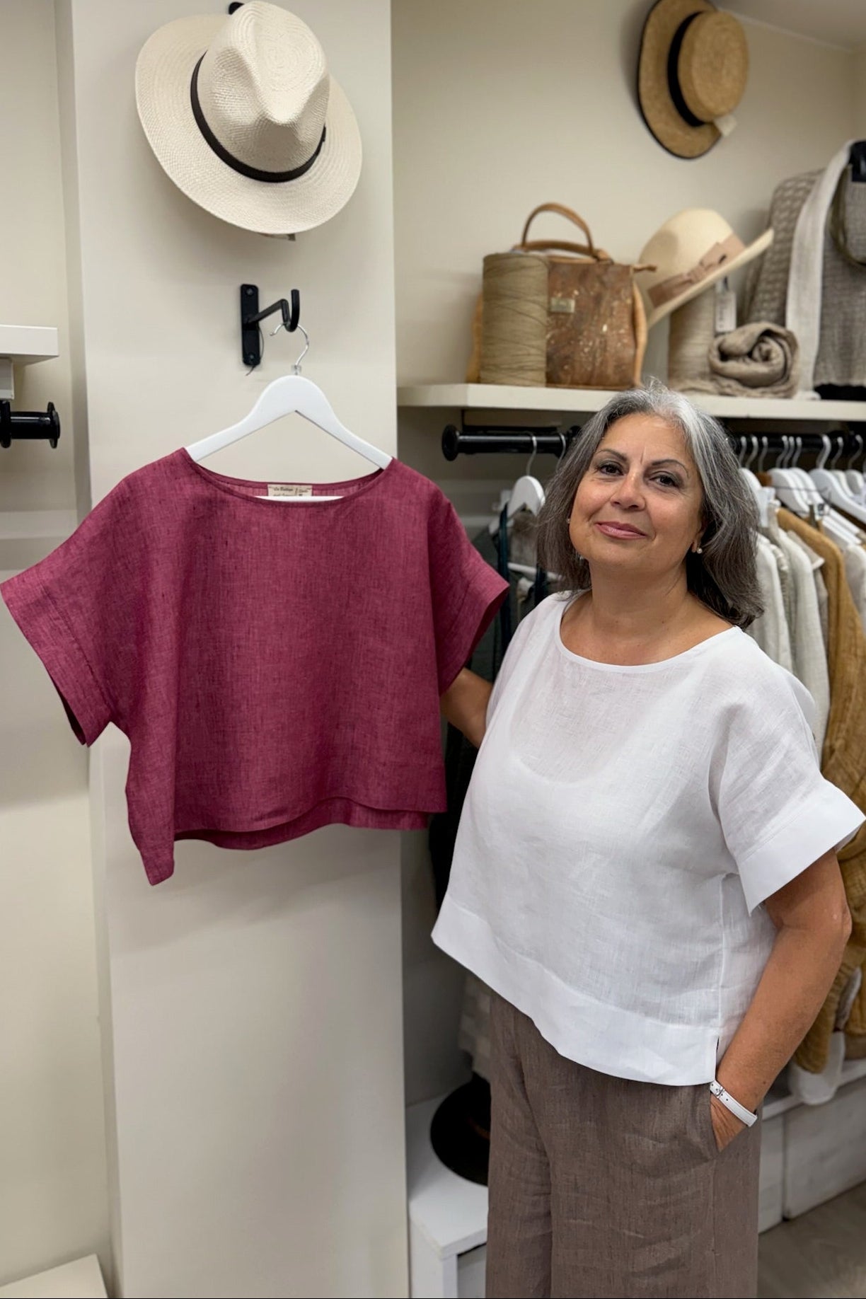 Blusa Ruth 100% Lino