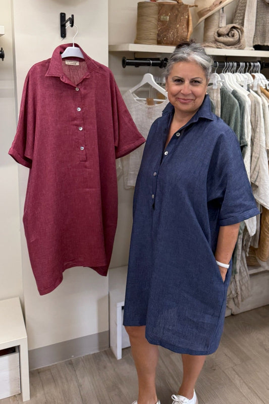 Camicione Maiorca 100% Lino
