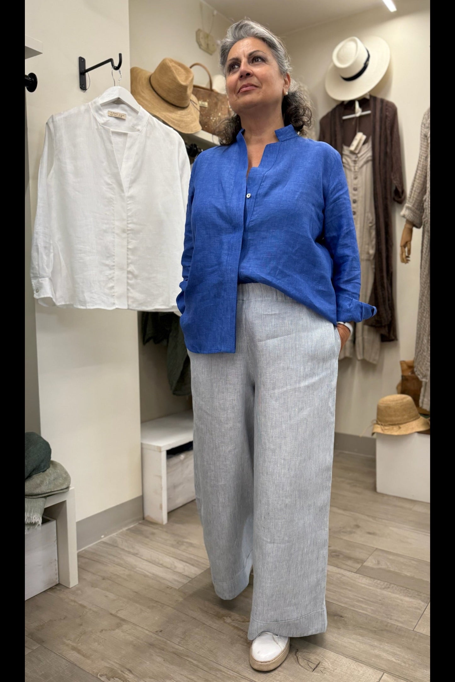 Pantalone Annamaria 100% lino