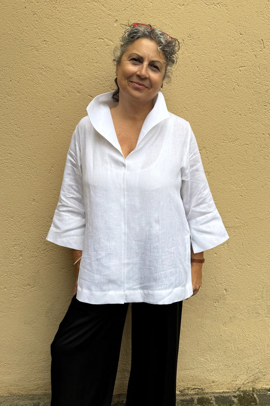 Blusa collo Sciallato