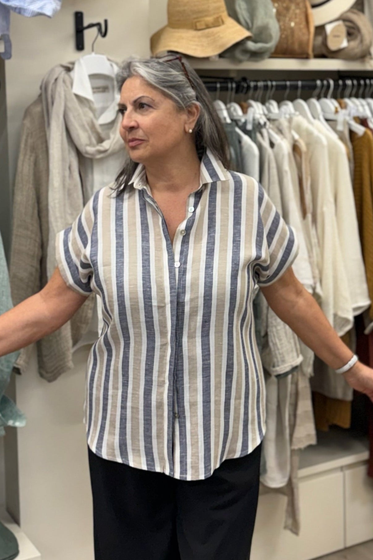 Camicia Angela 100% Lino