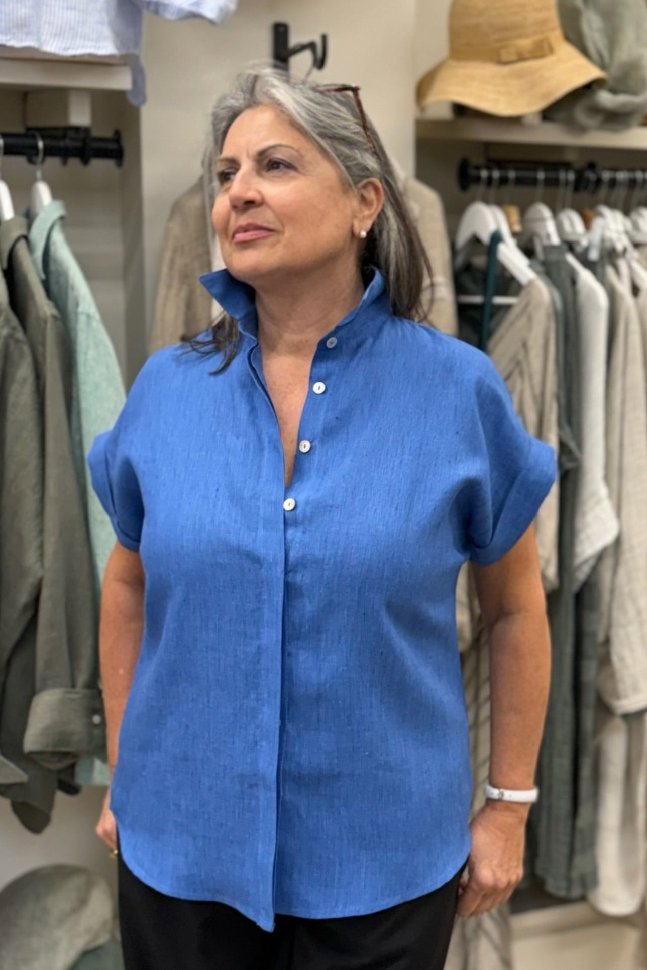 Camicia Angela 100% Lino