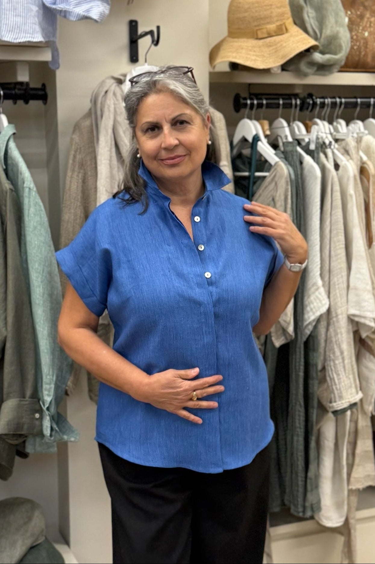 Camicia Angela 100% Lino
