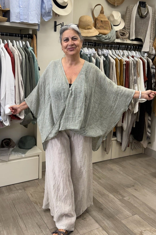 Poncho Todi 100% Lino