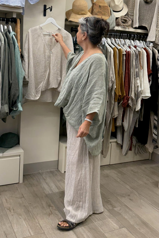 Poncho Todi 100% Lino