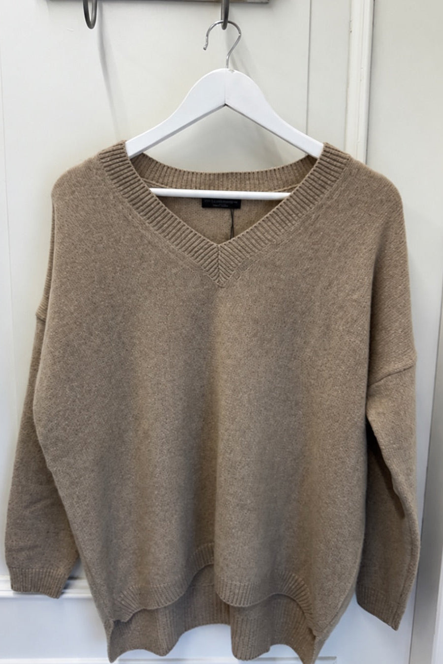  Recycled cashmere sweater - V-neck