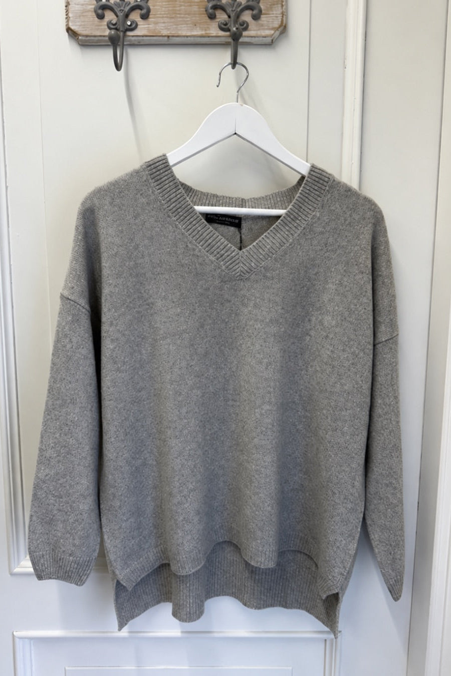  Recycled cashmere sweater - V-neck