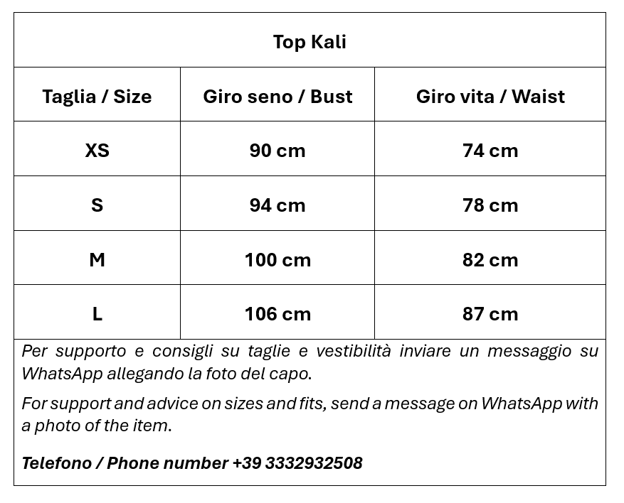 Top Kali 100% lino