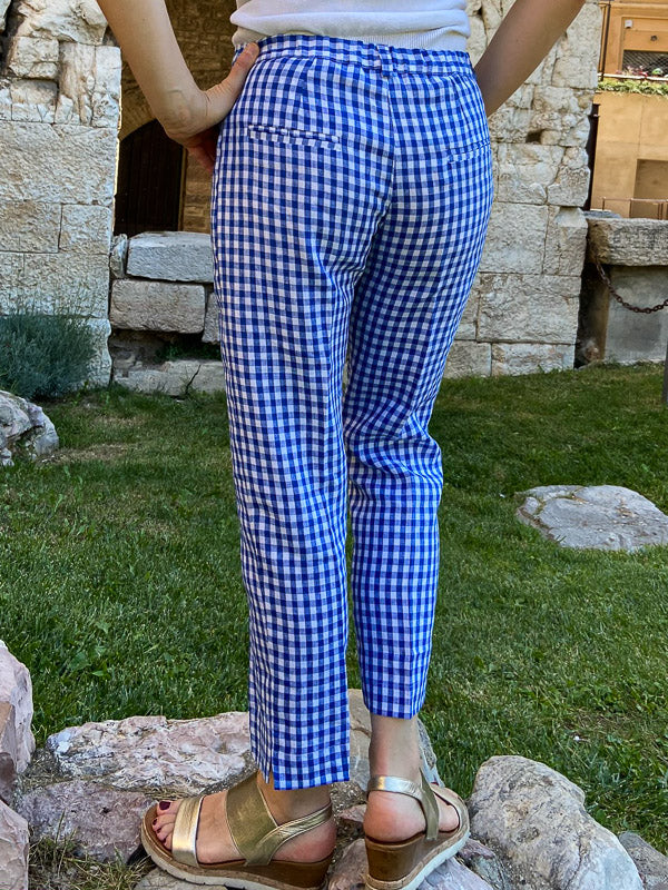 100% Linen Capri style trousers – La Bottega degli Intrecci